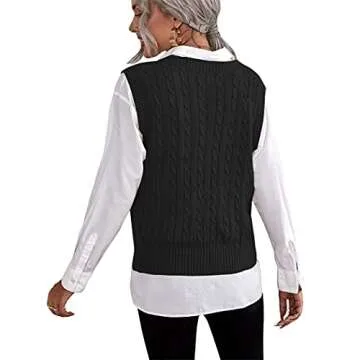 ELESOL Trendy Women's Knit Sweater Vest - Chic & Versatile