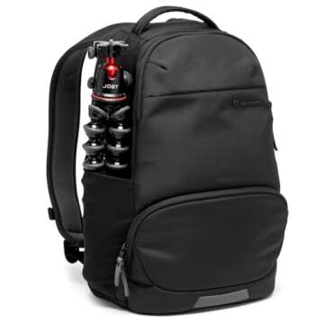 Manfrotto Advanced Active III Camera and Laptop Backpack, for Reflex/Mirrorless Camera with Lenses, Interchangeable Padded Dividers and Tripod Attachment