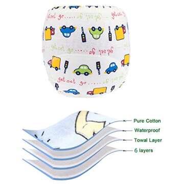 Potty Training Pants for Boys and Girls - Soft and Absorbent