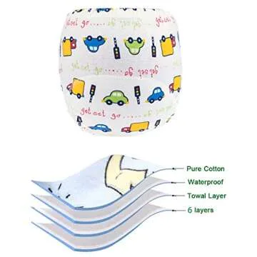 Potty Training Pants for Boys and Girls - Soft and Absorbent