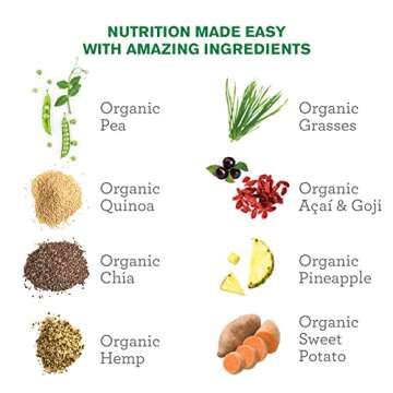 Amazing Grass PSF Powder, Pure Vanilla, 11 Servings (Old Version)