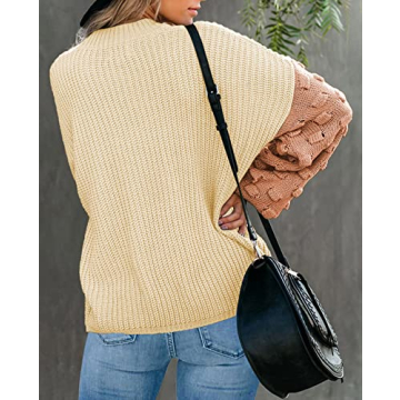 Sovoyontee Cozy Oversized Knitted Sweater for Women