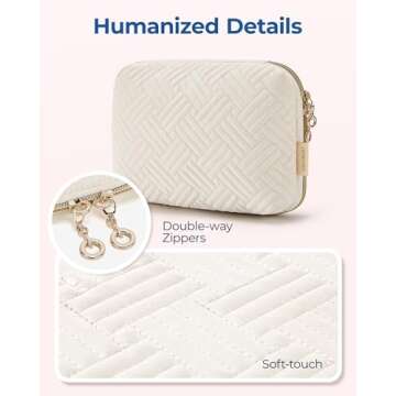 BAGSMART Electronics Organizer Travel Case for Gadgets