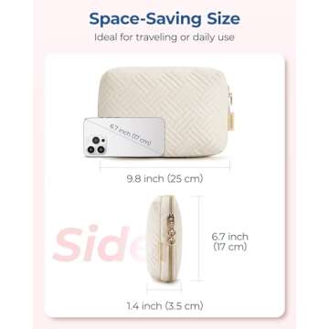 BAGSMART Electronics Organizer Travel Case for Gadgets