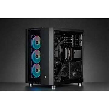 CORSAIR 680X RGB High Airflow ATX Case - Crystal Series