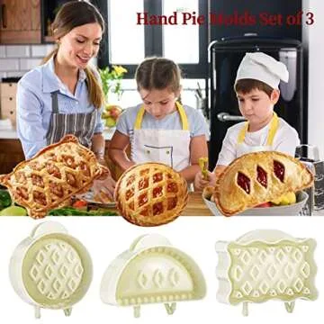 Mini Hand Pie Molds for Easy Halloween and Christmas Baking