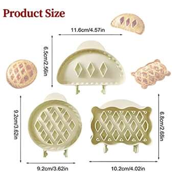 Mini Hand Pie Molds for Easy Halloween and Christmas Baking