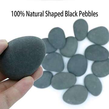 Craft Rocks, 14 Extremely Smooth Stones for Rock Painting, Kindness Stones, Arts and Crafts, Decorat...