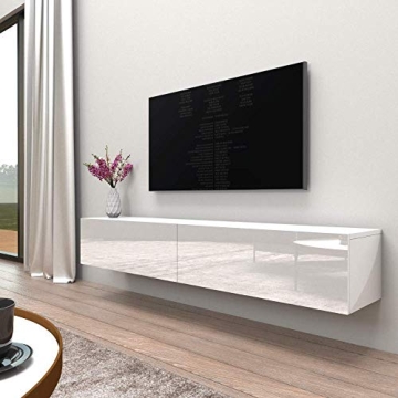 Stylish Wall-Mounted TV Stand - Meble Furniture Berno