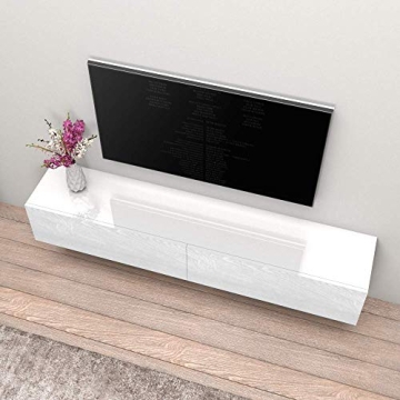 Stylish Wall-Mounted TV Stand - Meble Furniture Berno