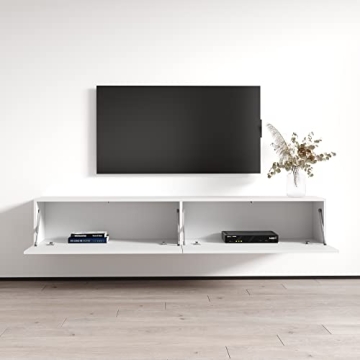 Stylish Wall-Mounted TV Stand - Meble Furniture Berno