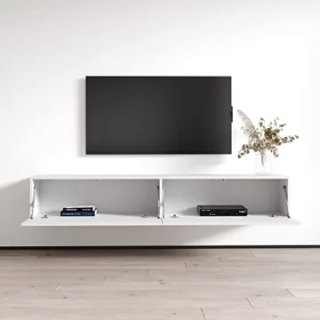 Stylish Wall-Mounted TV Stand - Meble Furniture Berno