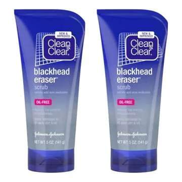 Clean & Clear Blackhead Eraser Facial Scrub with Salicylic Acid - 5 oz