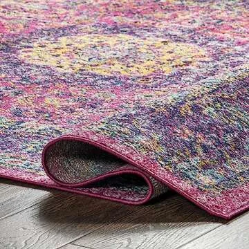 NuLoom Paisley Verona Vintage Area Rug, 4x6, Pink