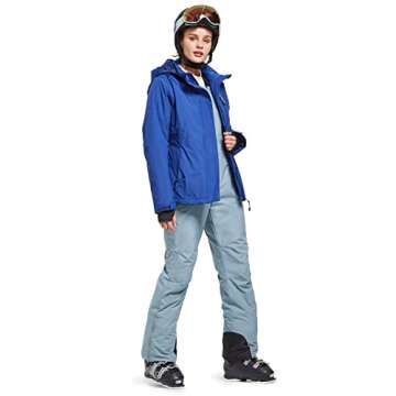 Baleaf Women's Waterproof Snow Ski Bib Overalls