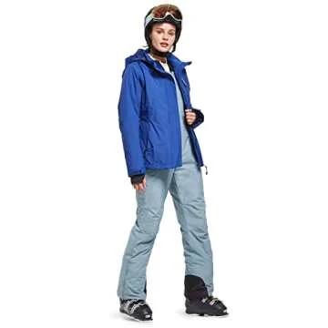 Baleaf Women's Waterproof Snow Ski Bib Overalls