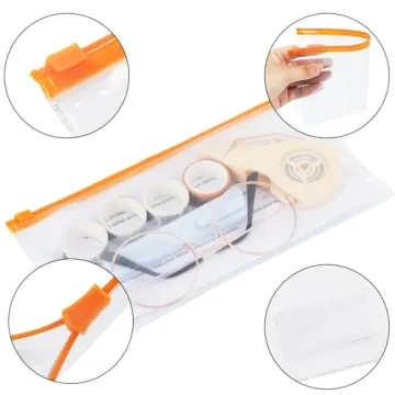 EOOUT 24 pcs Poly Zip Envelopes - Colorful and Durable