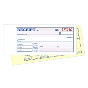 Adams Carbonless Receipt Book - 50 Sets, 2-Part