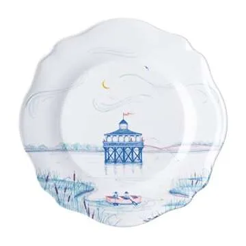 Juliska Seaside Melamine Salad Plates Set - Unbreakable