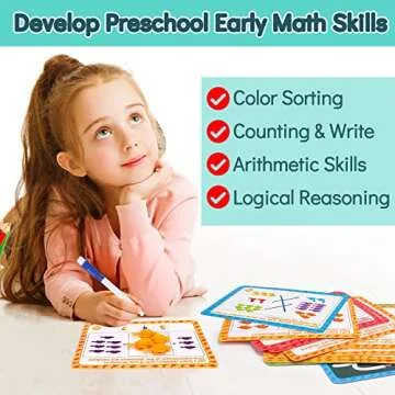 Tsomtto Counting Dinosaurs Toy for Toddler Learning