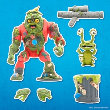 Super7 TMNT Muckman Figure - Nostalgic Collectible for Fans