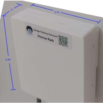 LogicXYZ Garage Parking Assistant New Model with Parking Aid Sensor - Digital Parking Stopper for Garage – No Laser Garage Parking