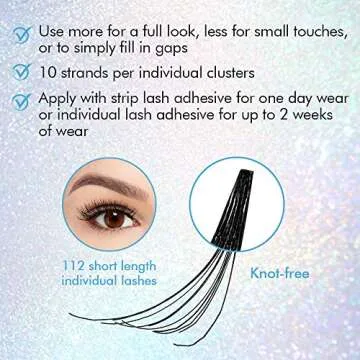Ardell Knot-Free Individual Lashes for Effortless Glam