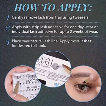 Ardell Knot-Free Individual Lashes for Effortless Glam