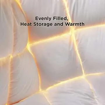 Bedsure Goose Feather Down Comforter King Size - All Season Duvet Insert with 8 Corner Tabs, 100% Cotton Fabric, Machine Washable (106x90, 60 Oz)