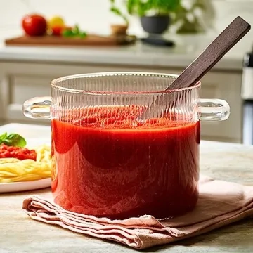 2L Borosilicate Glass Simmering Pot - Versatile & Durable