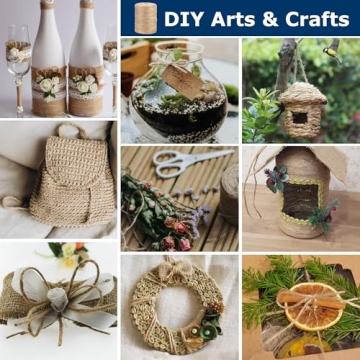 805FT Eco-Friendly Jute Twine for Crafting and Packing