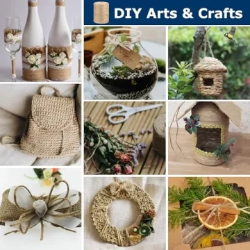 805FT Eco-Friendly Jute Twine for Crafting and Packing