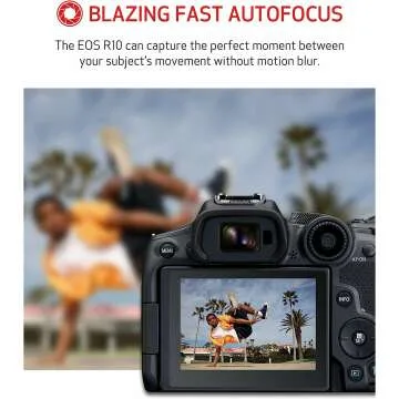 Canon EOS R10: 24.2 MP Vlogging Mirrorless Camera