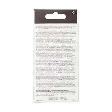 KISS Premium Classy Fake Nails French Manicure Set with Jeweled Rhinestone Nail Art Accents, Gorgeous', 30 Glue-On Nails 1 Count (Pack of 1)