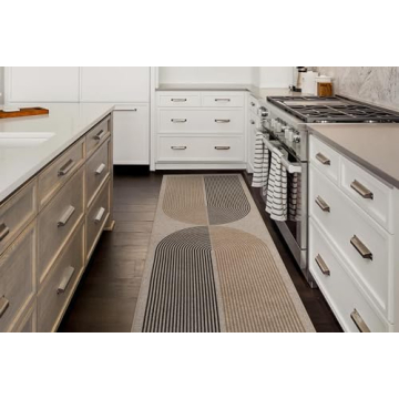 Lahome Modern Rainbow Easy Jute Rug for Every Space