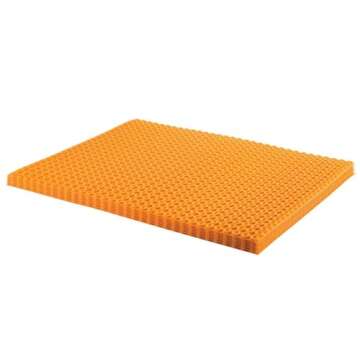 Schluter Ditra-Heat Electric Floor Heating Membrane with Uncoupling, Waterproofing, Vapor Management and Load Support - Ideal for Tiles and Stone - 1/4-Inch Thickness, 134.5 Square Feet Roll - DH512M