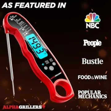 Alpha Grillers Instant Read Meat Thermometer for Cooking