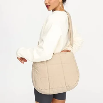 Stylish NAARIIAN Quilted Tote Bag - Spacious and Comfortable