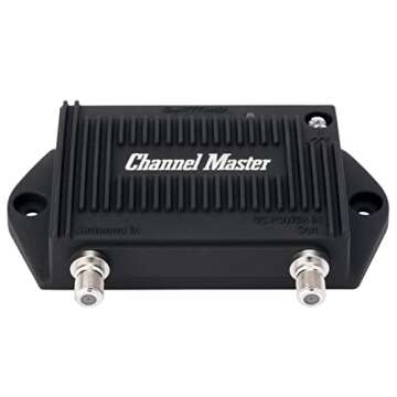 Channel Master CM-7779HD PreAmp - Enhance Your TV Signal with 5G LTE Filter