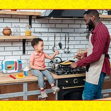 Toy Chef Kids Microwave Oven Toy for Imaginative Play
