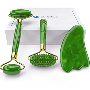 4-in-1 Jade Roller Set for Refreshing Skincare