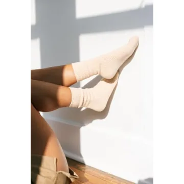 MELUSA Cashmere Wool Socks for Women, Cozy and Warm