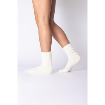 MELUSA Cashmere Wool Socks for Women, Cozy and Warm