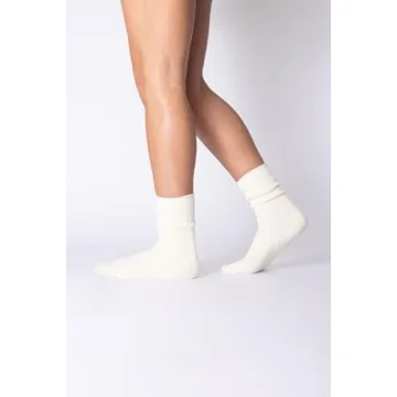 MELUSA Cashmere Wool Socks for Women, Cozy and Warm