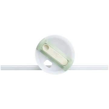 Stanley Quencher H2.0 Tumbler with Straw 14 oz | Twist On 3-Way Lid | Cupholder Compatible for Travel | Insulated Stainless Steel Cup | BPA-Free | Matcha Cream