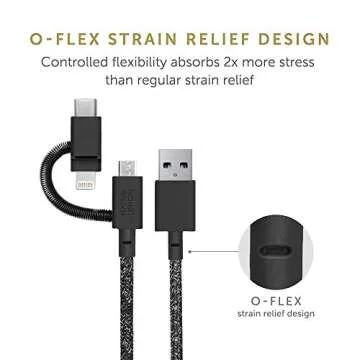 Durable 3-in-1 Charging Cable - Native Union Belt Cable