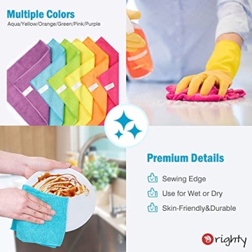 Buy Orighty Cleaning Cloths Pack of 12 for Easy Cleanup