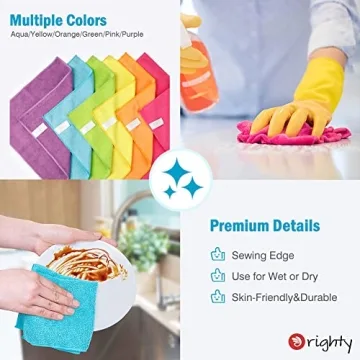Buy Orighty Cleaning Cloths Pack of 12 for Easy Cleanup