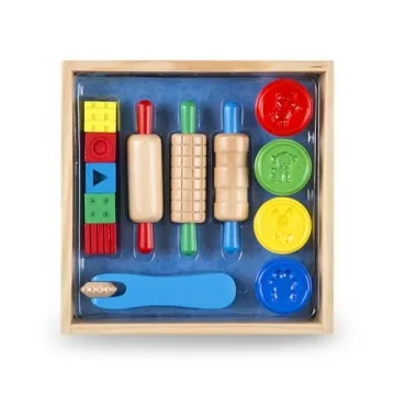 Melissa & Doug Shape, Model and Mold Clay Kit for Kids