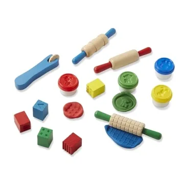 Melissa & Doug Shape, Model and Mold Clay Kit for Kids